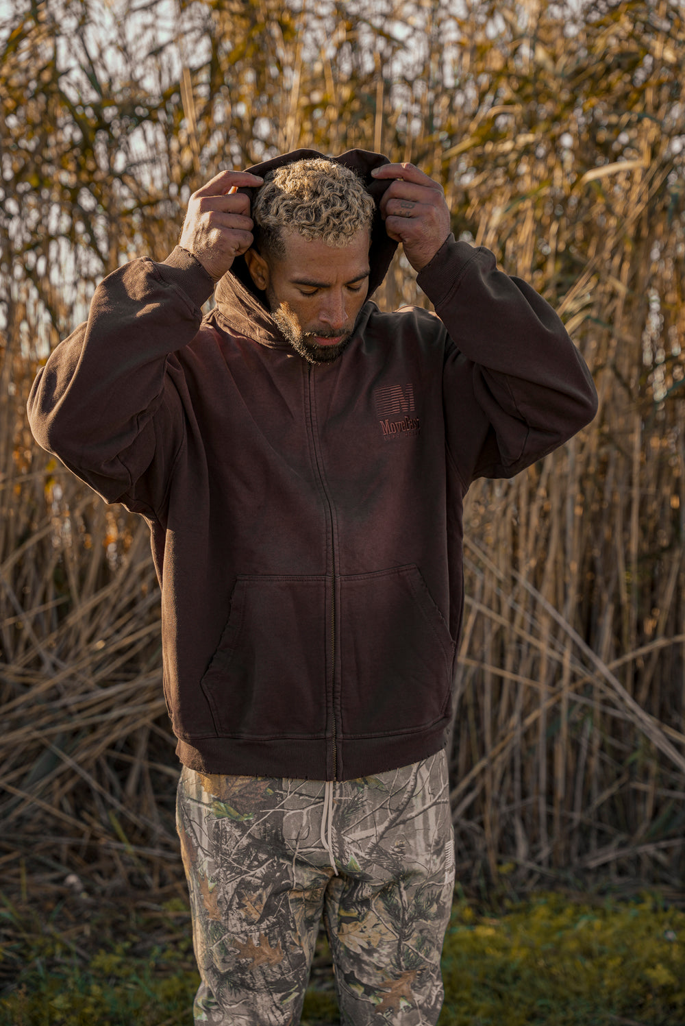 Move Fast Chocolate Hoodie