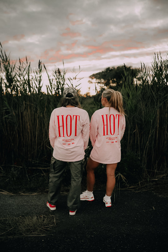 Hot Girls Run Long Sleeve Tee