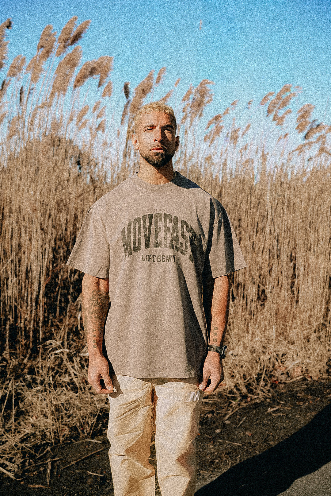 Gym Class Tee Faded Grey