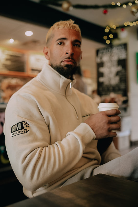 Matcha Quarter Zip
