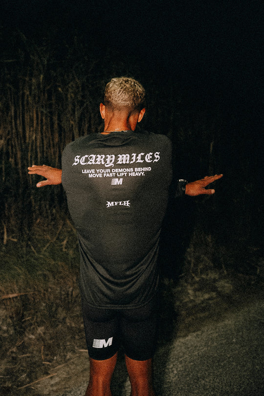 Scary Miles Performance Long Sleeve Tee