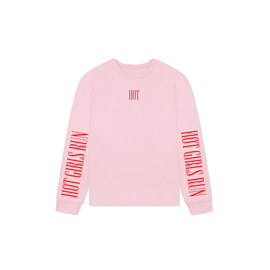 Hot Girls Run Long Sleeve Tee