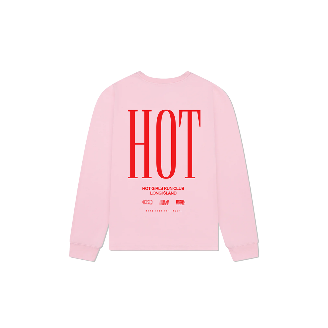 Hot Girls Run Long Sleeve Tee
