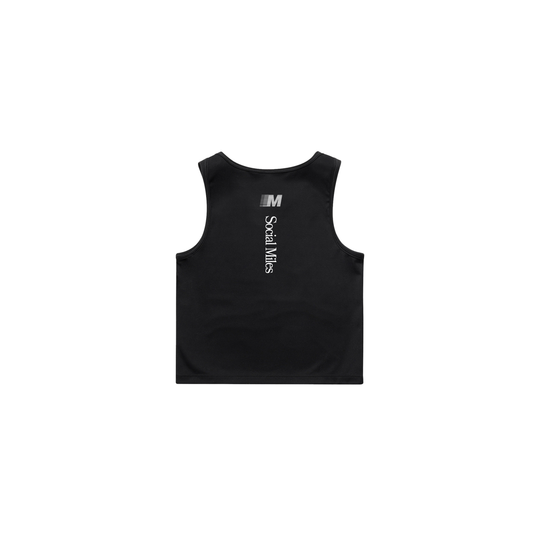 Social Miles Active Crop Tank