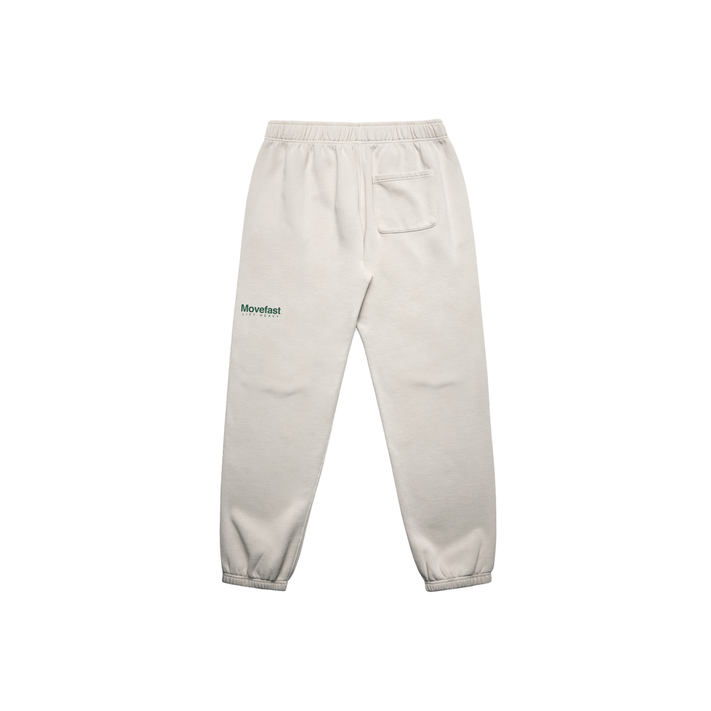 Built to Move Sweatpants | Off White / Green
